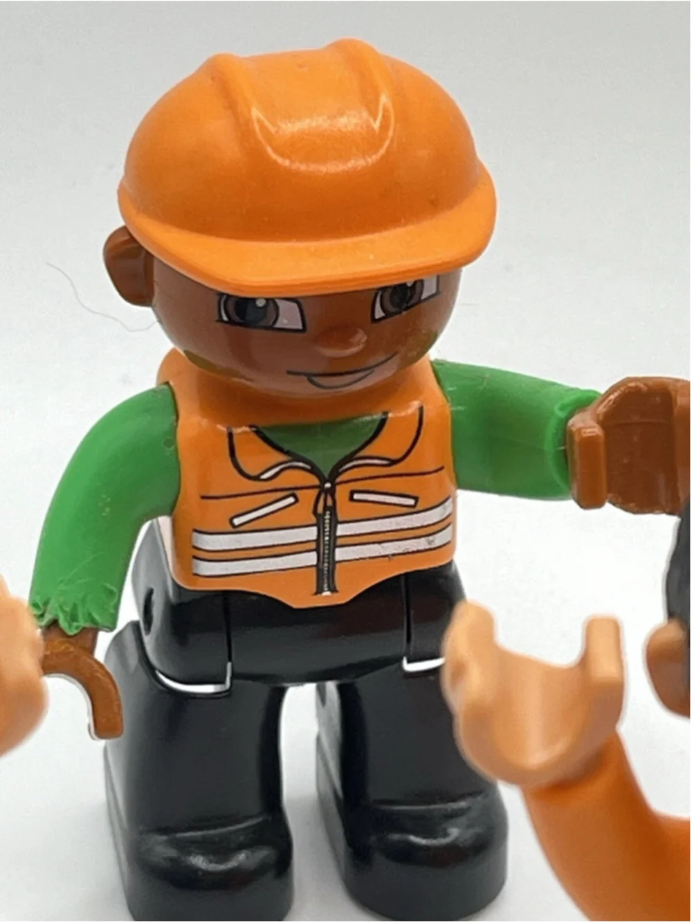 Lego Duplo Collectible Toy Figures Lot Of 6 - Firefighters Construction Worker